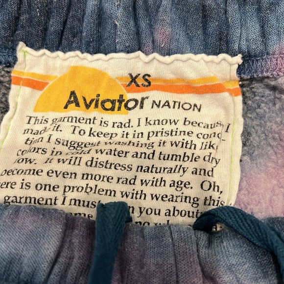 Aviator Nation TrackSuit! XS 💜💙 - Picture 8 of 11